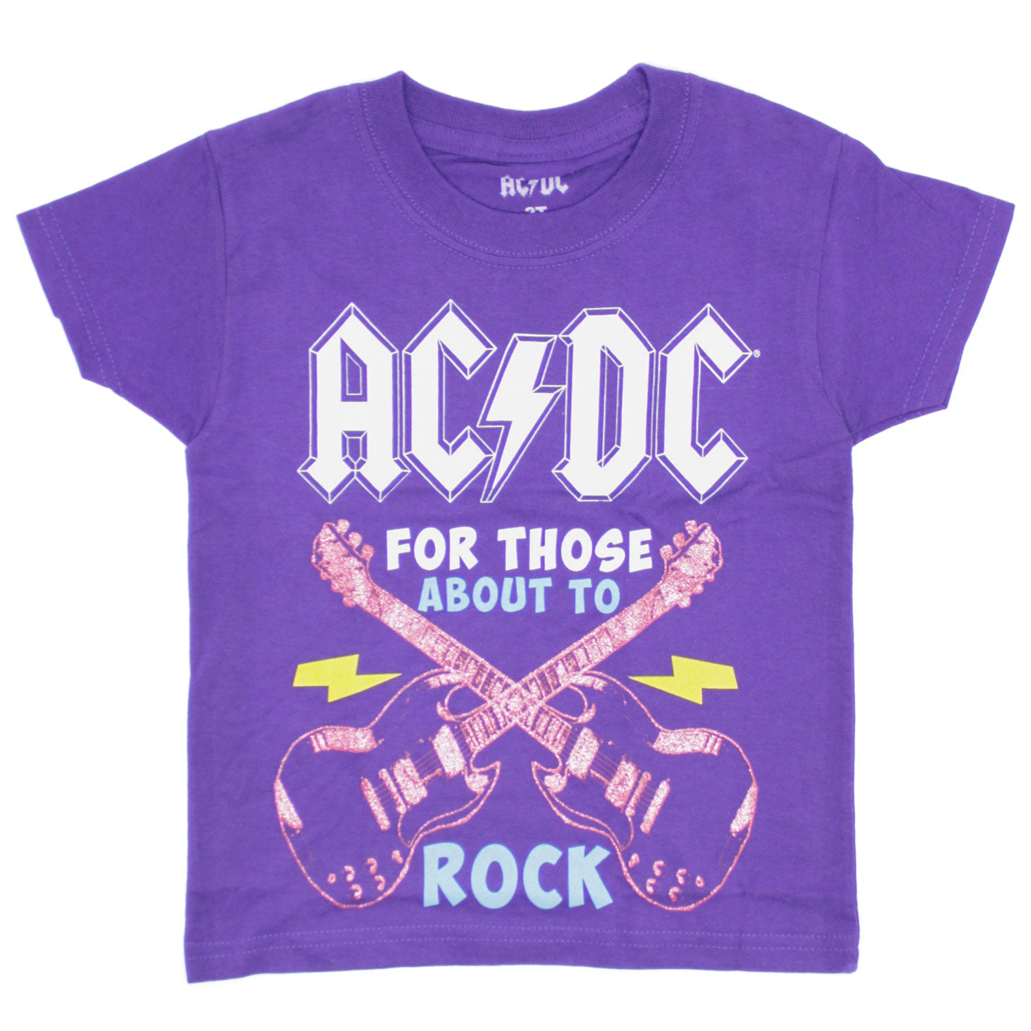 High Voltage Purple Childrens T-shirt