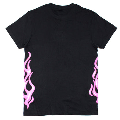 Smileys & Pink Flames T-shirt