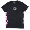 Smileys & Pink Flames T-shirt