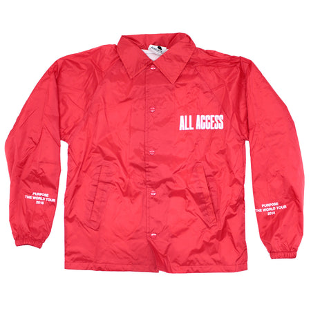 Purpose Tour All Access The World Tour 2016 Windbreaker
