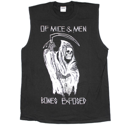 Bones Exposed Sleeveless Muscle Tee Mens Tank
