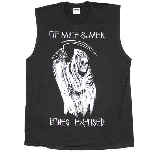 Bones Exposed Sleeveless Muscle Tee Mens Tank