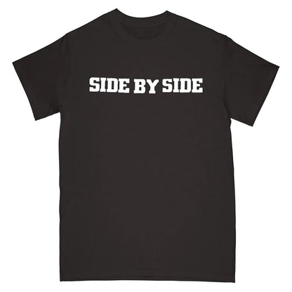 Side By Side Side By Side By Side (Black) T-shirt