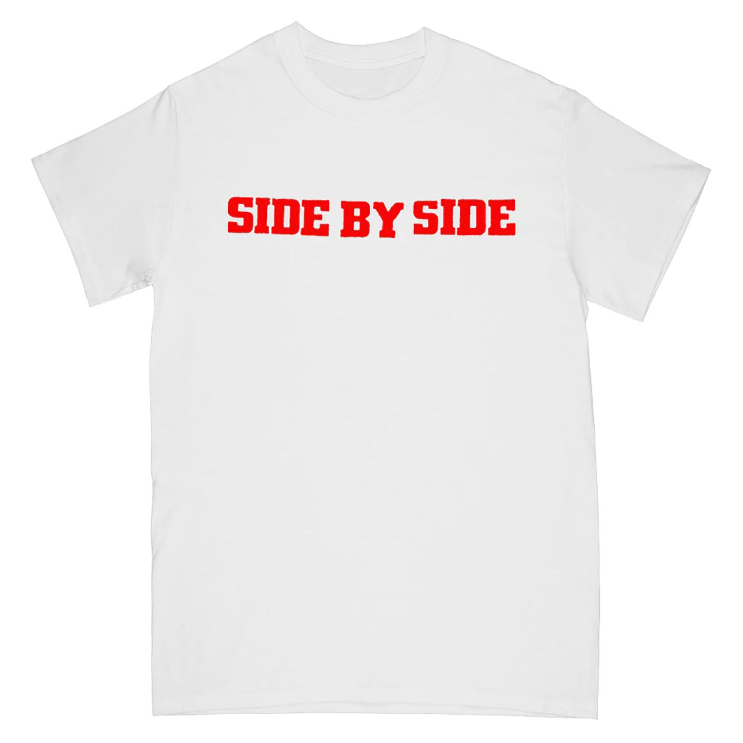 Side By Side By Side (White) T-shirt