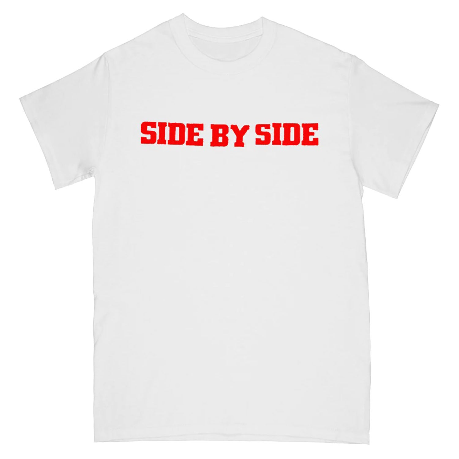 Side By Side By Side (White) T-shirt