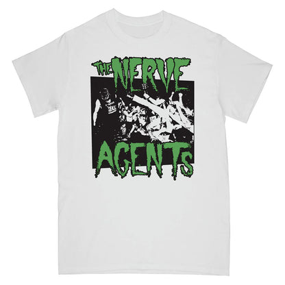 Nerve Agents Live Photo (White) T-shirt