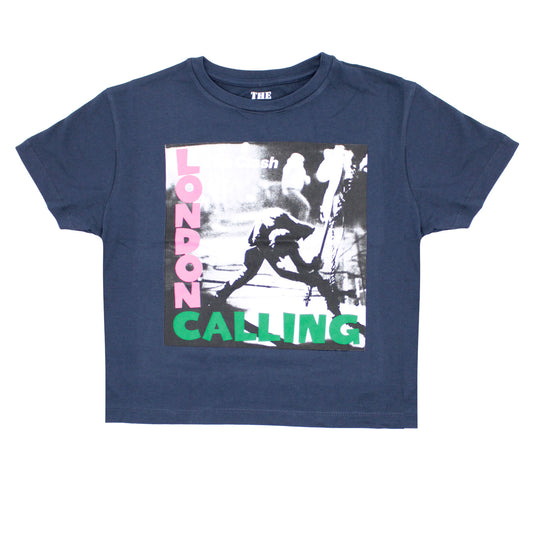 London Calling Ladies Crop Top Junior Top