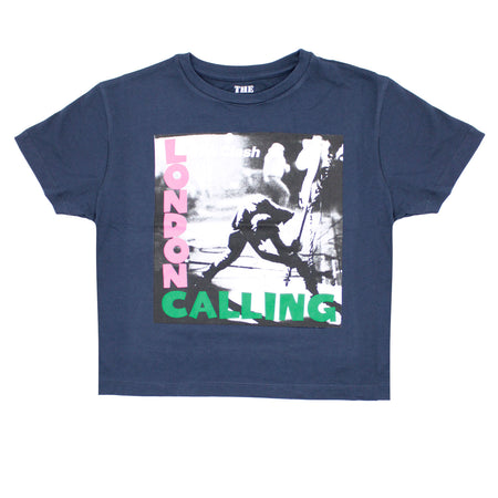 London Calling Ladies Crop Top Junior Top