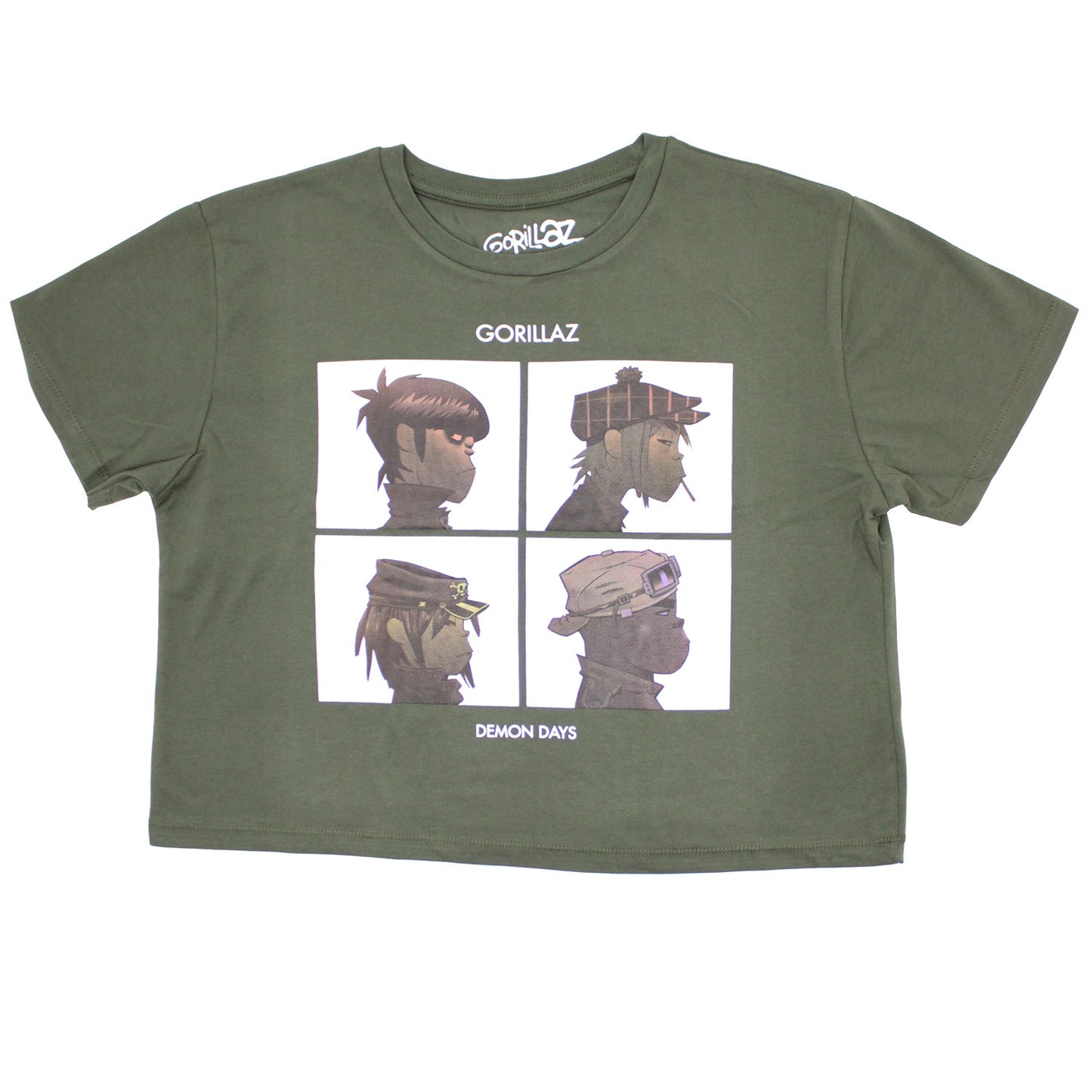 Demon Days Ladies Crop Top Junior Top