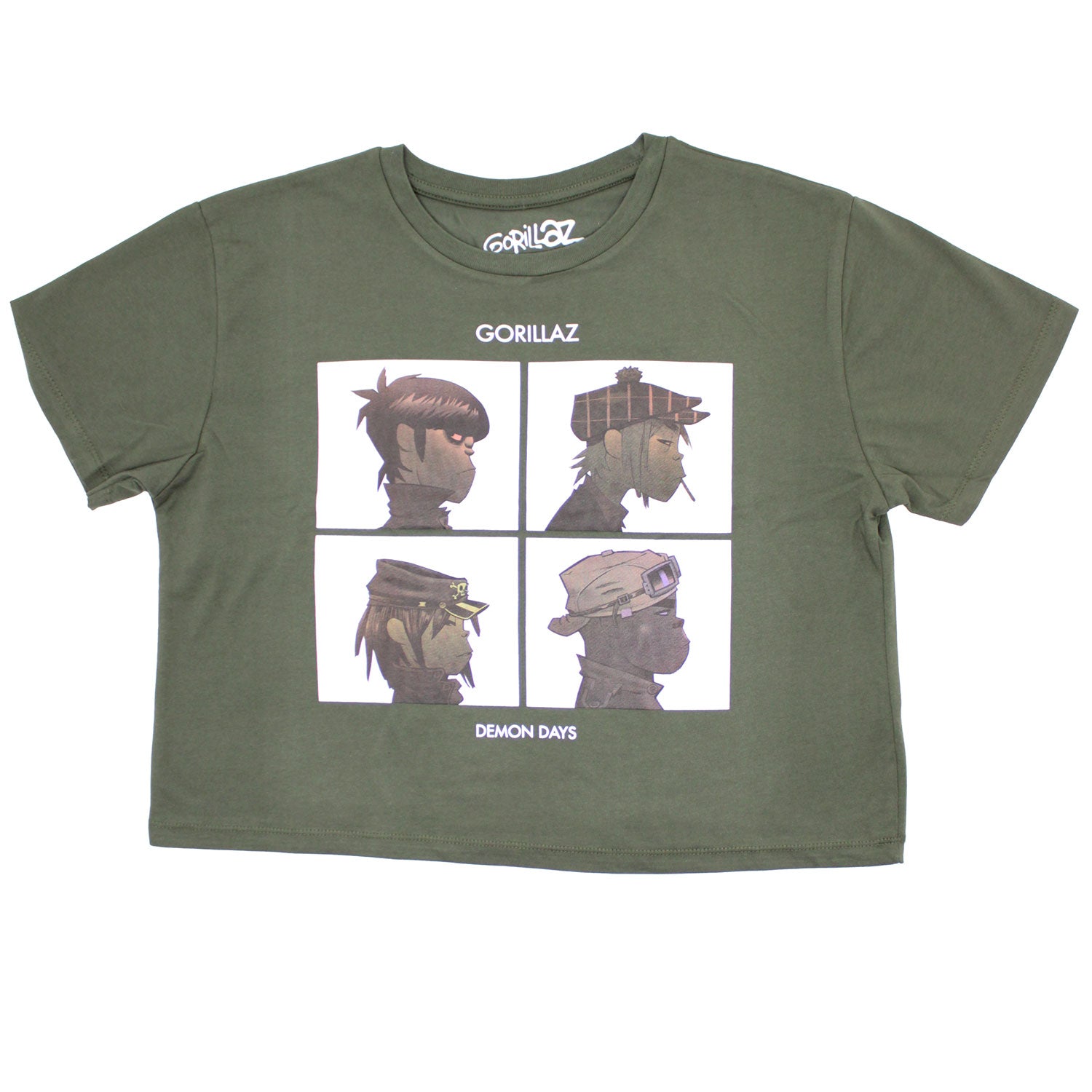 Demon Days Ladies Crop Top Junior Top