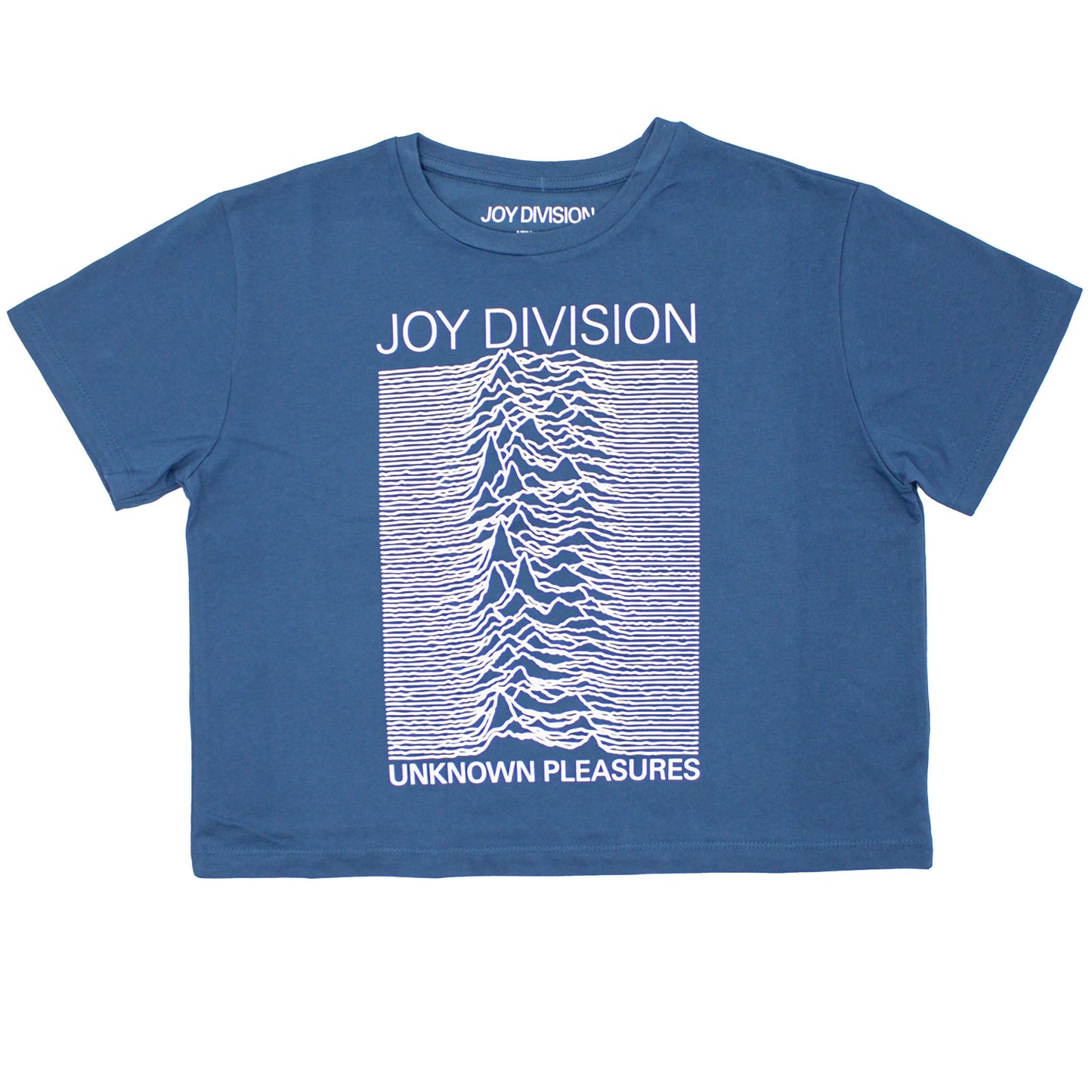 Unknown Pleasures Ladies Crop Top Junior Top