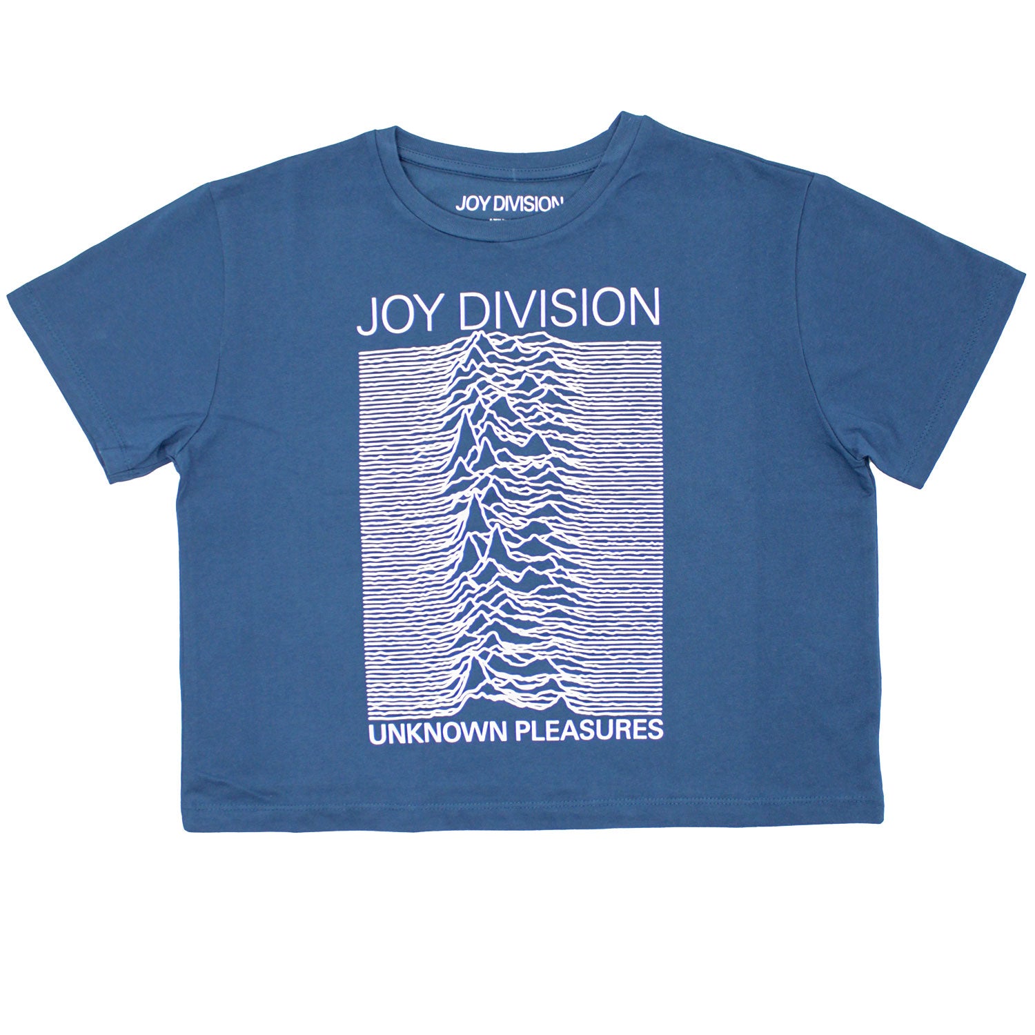 Unknown Pleasures Ladies Crop Top Junior Top