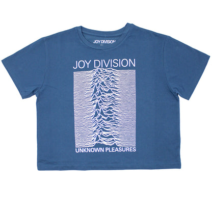 Unknown Pleasures Ladies Crop Top Junior Top
