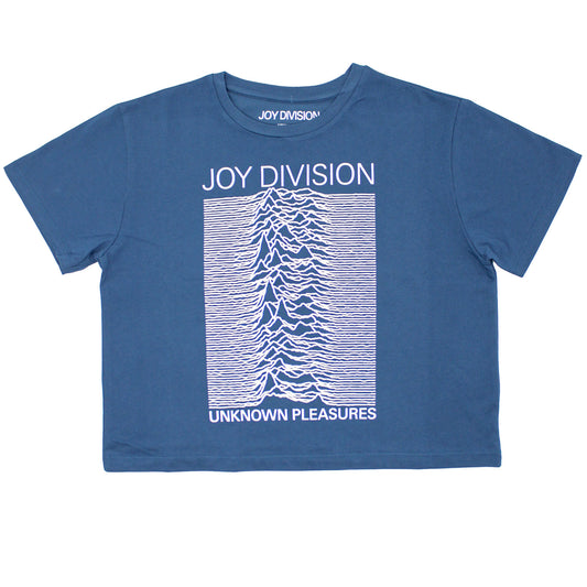 Unknown Pleasures Ladies Crop Top Junior Top