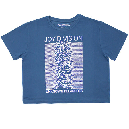 Unknown Pleasures Ladies Crop Top Junior Top