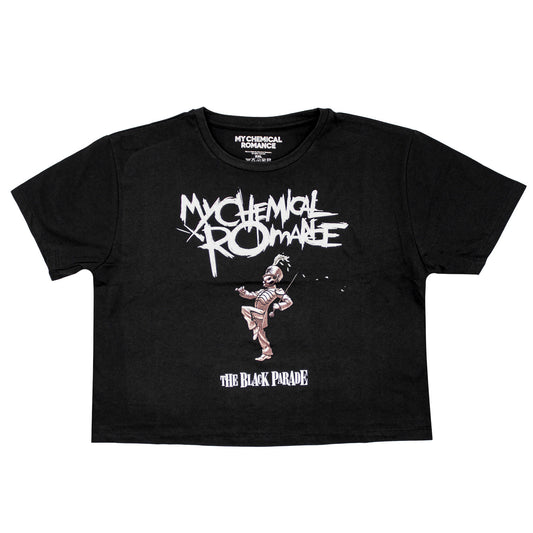 The Black Parade Ladies Crop Top Junior Top