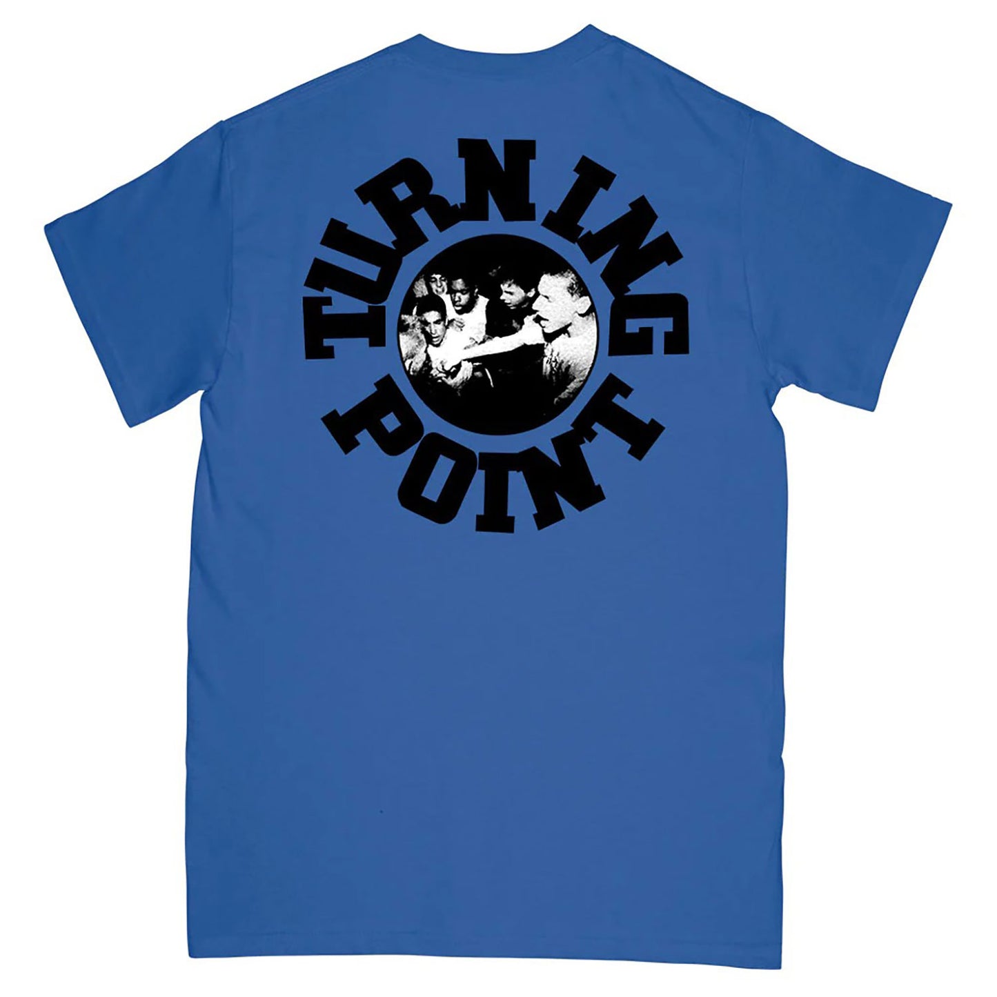 Turning Point Block Letters (Blue) T-shirt