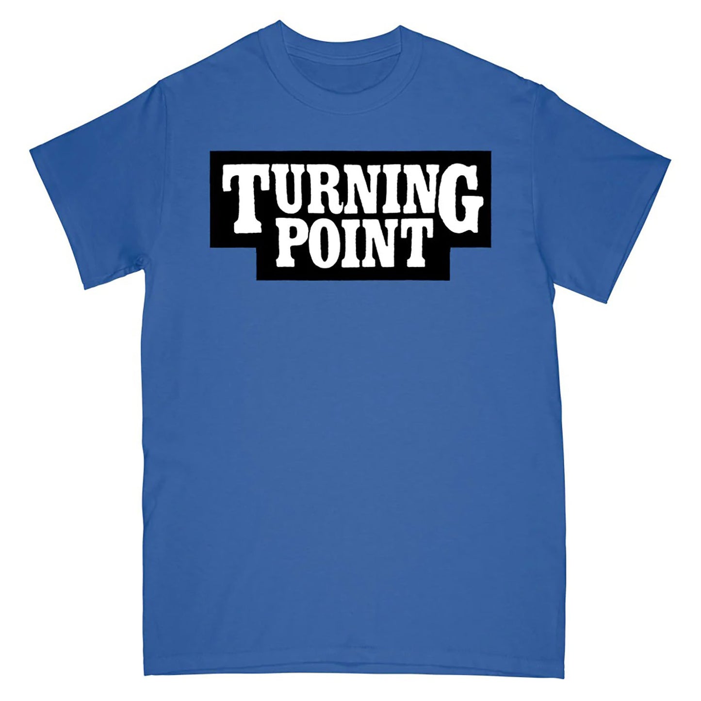 Turning Point Block Letters (Blue) T-shirt