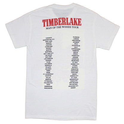 Man of The Woods 2018 World Tour T-shirt