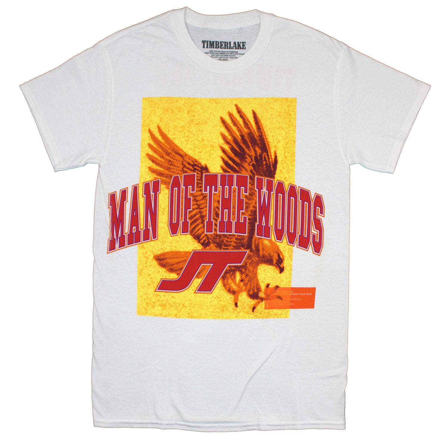 Man of The Woods 2018 World Tour T-shirt