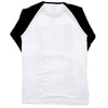 We Free People B&W Raglan Baseball Jersey