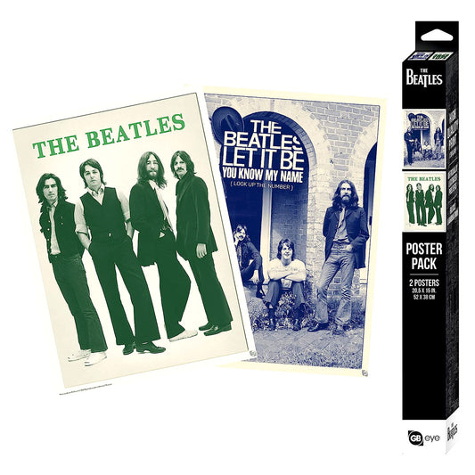 Beatles Boxed Poster Chibi Set (2) Domestic Poster