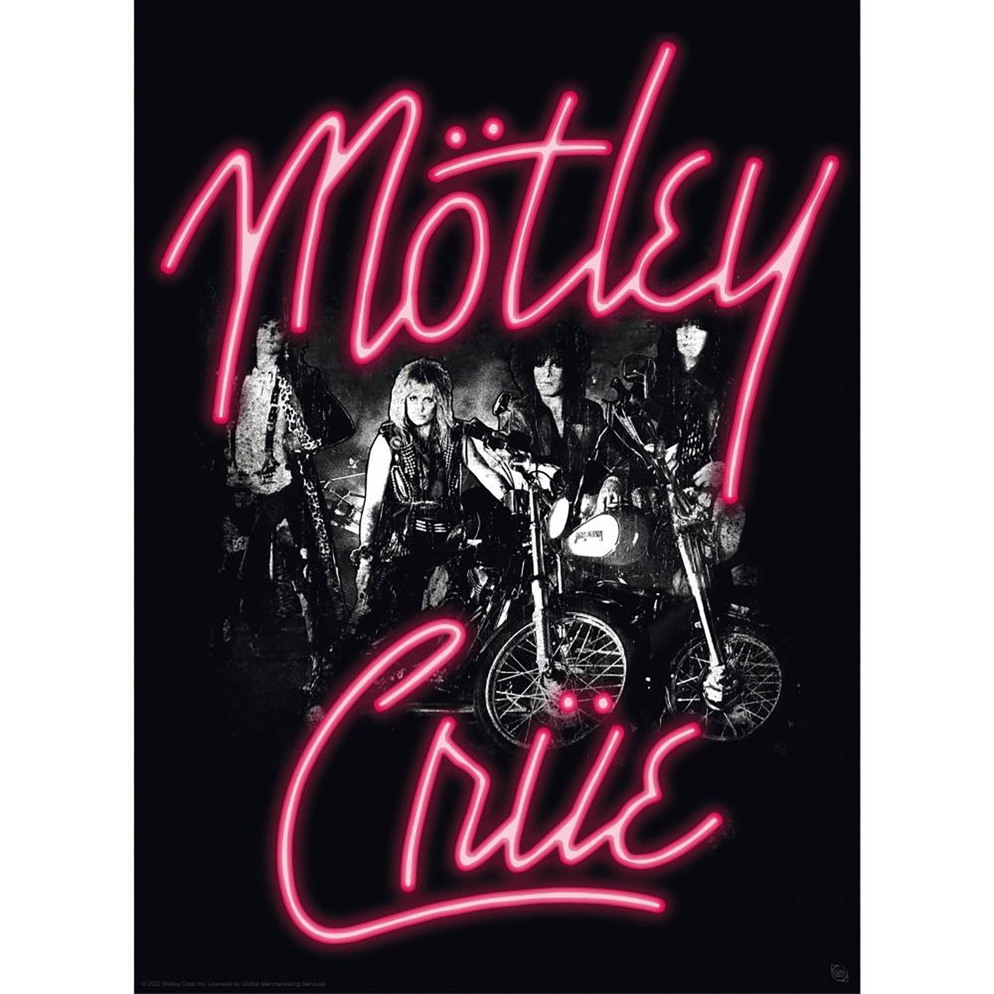 Motley Crue Set of 2 Posters - Neon and Straightjackets Domestic Poster