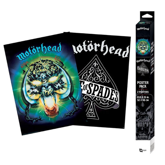 Motorhead Set of 2 Posters - Overkill & Ace of Spades Domestic Poster