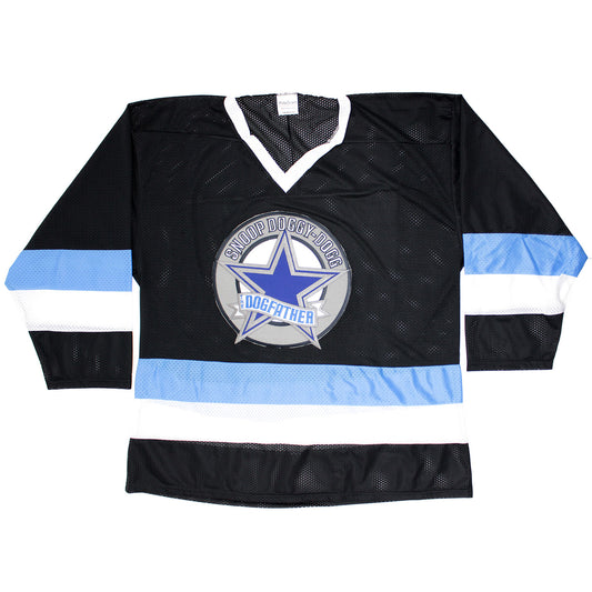 Snoop Doggy Dogg The Dogfather Jumbo Patch Hockey Jersey Front