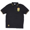 Ozzy Skull Shield Embroidered Polo Shirt Polo Shirt