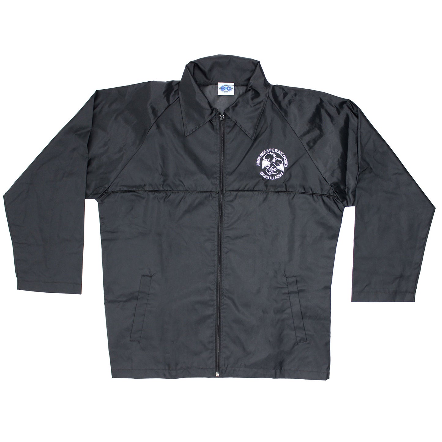 Jimmy Page & The Black Crowes Excess All Areas Zoso Windbreaker