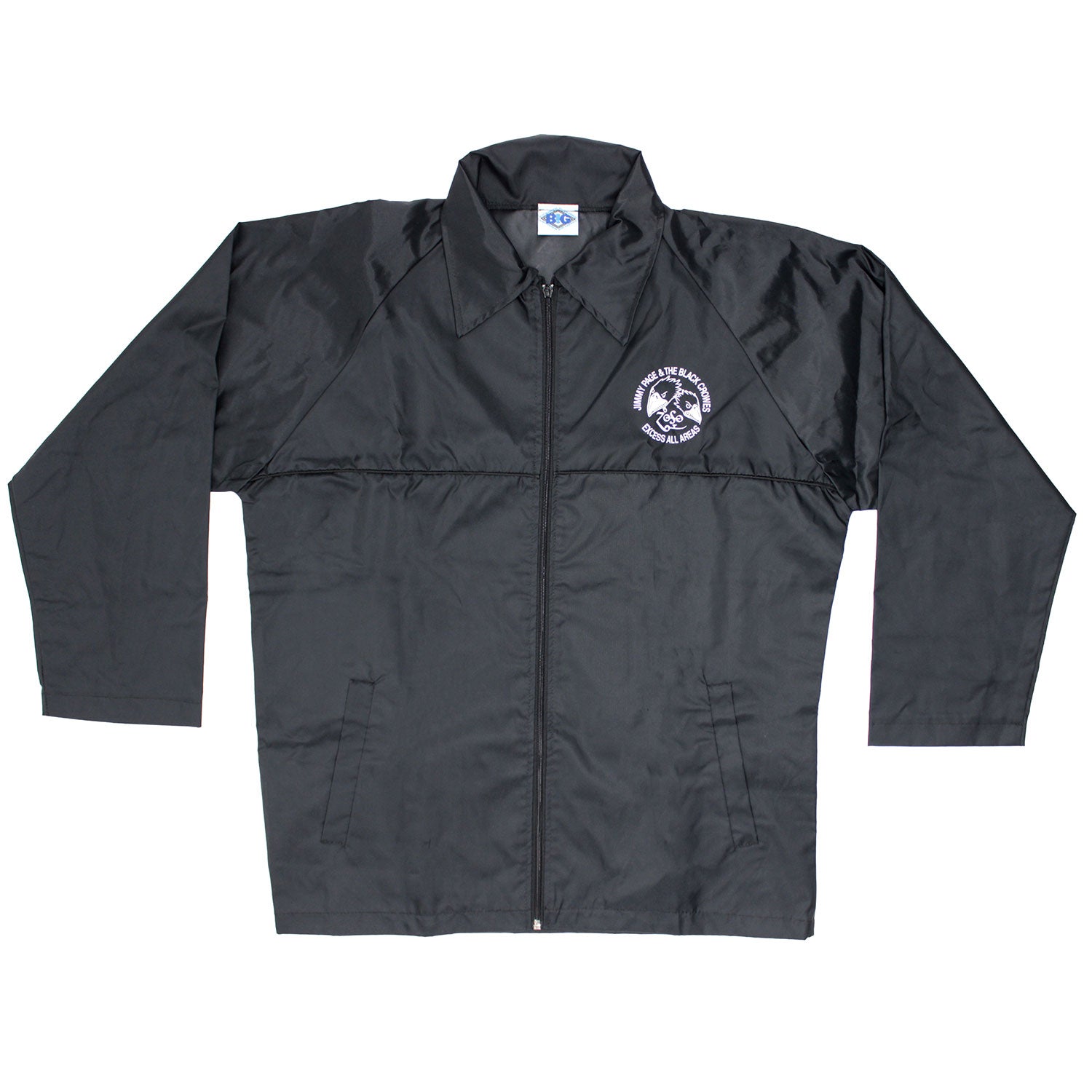 Jimmy Page & The Black Crowes Excess All Areas Zoso Windbreaker