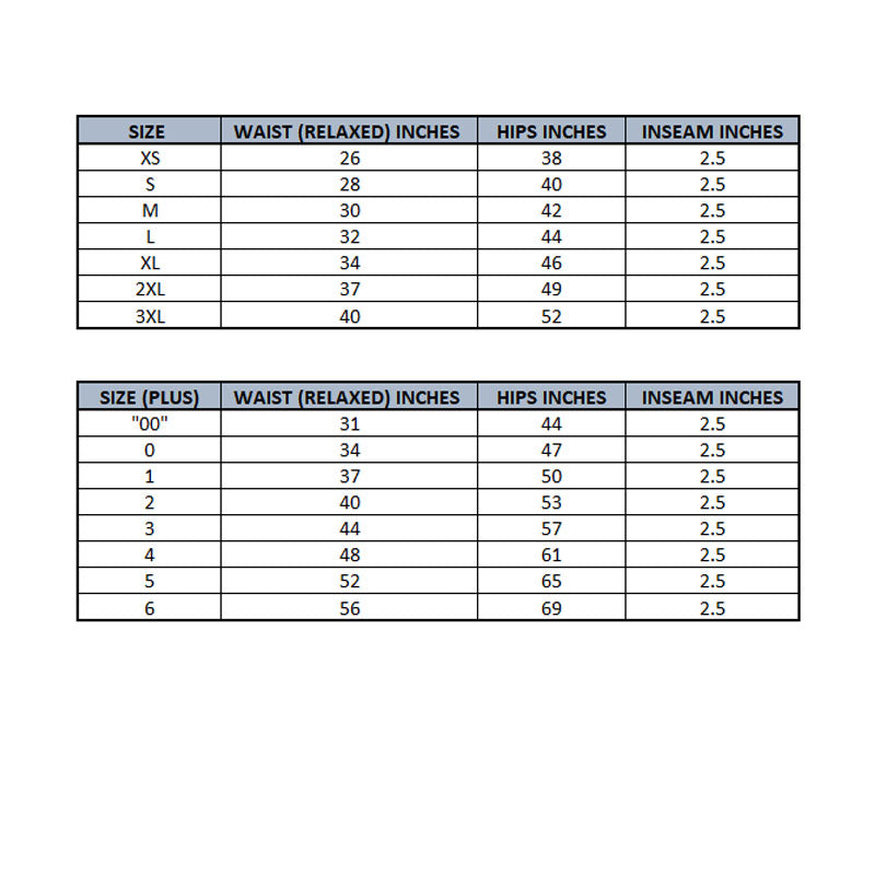 Red Logo Dolphin Shorts (Rockabilia Exclusive) Booty Shorts