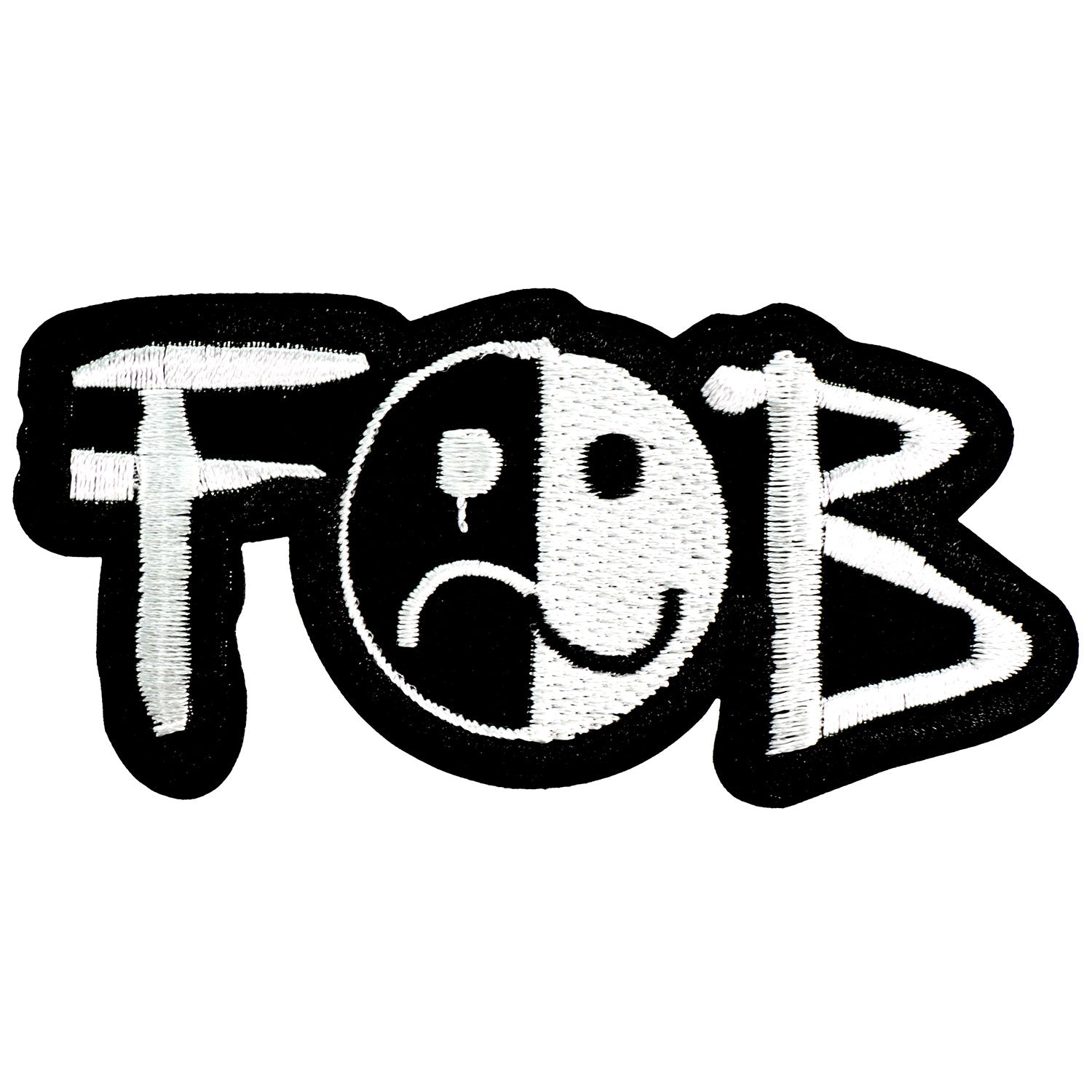 Smiley Logo Embroidered Patch