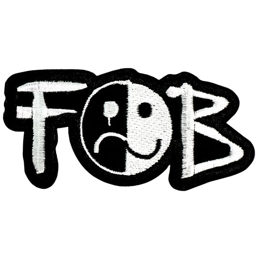 Smiley Logo Embroidered Patch