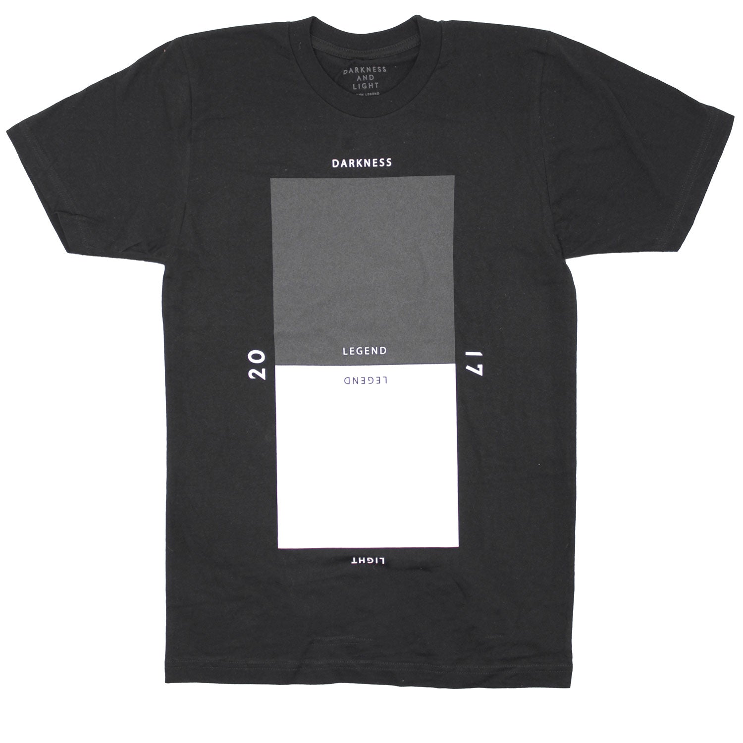 Darkness & Light Squares Tee T-shirt