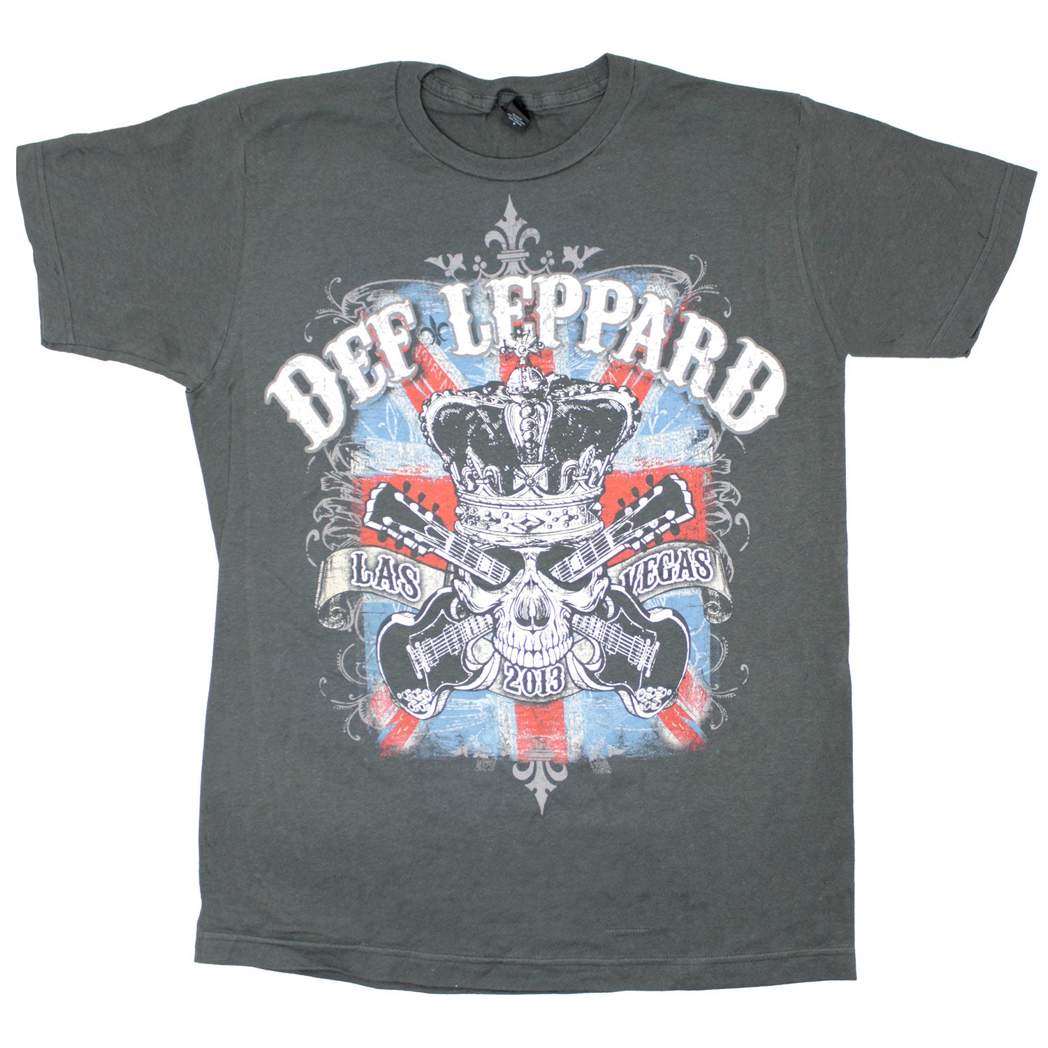 Def Leppard Las Vegas 2013 Tour Tee T-shirt