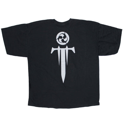 Trivium Silver Logo Solid Back Tee T-shirt