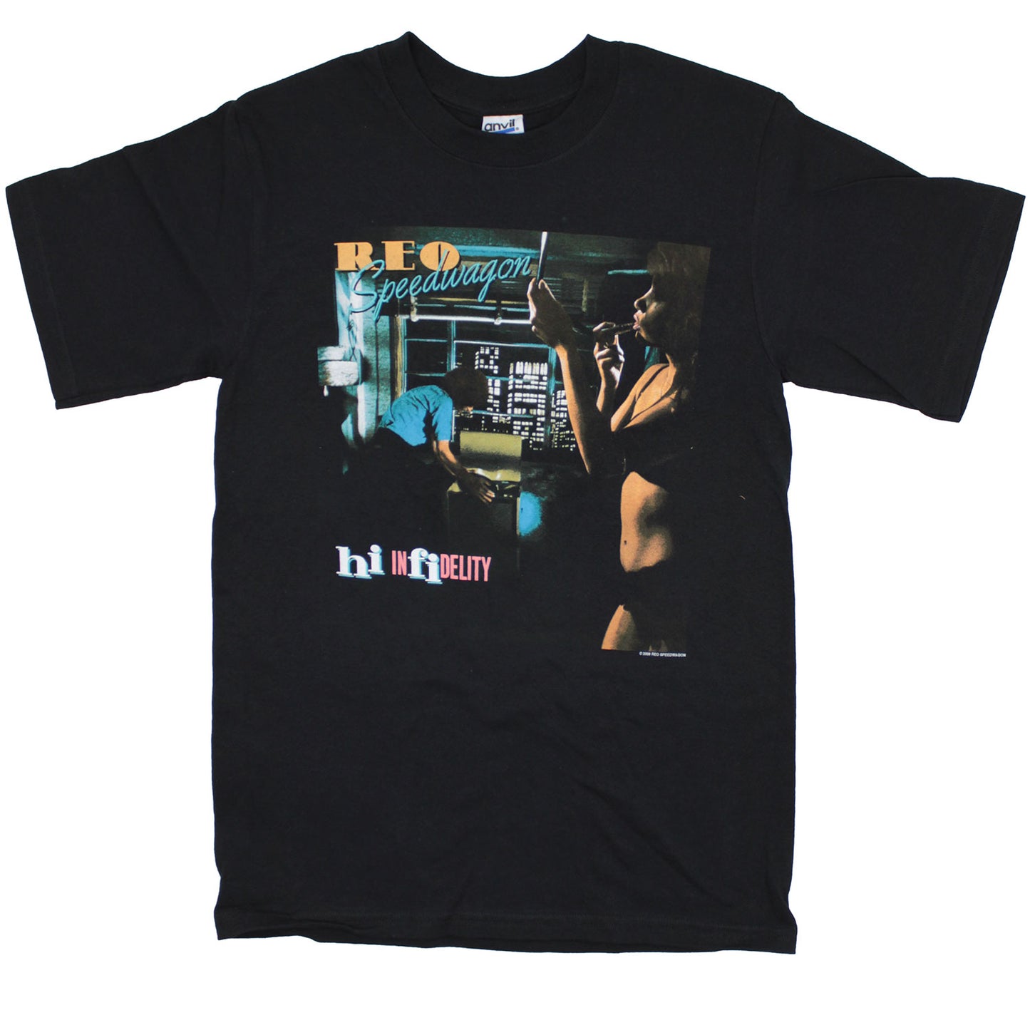 Reo Speedwagon hi INfiDELITY T-shirt