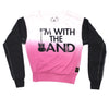 With The Band Fade Dye Trunk LTD Youth Crew Neck Fleece Miscellaneous