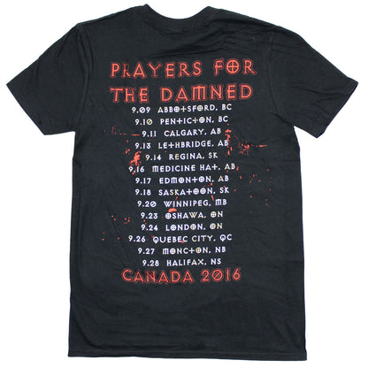 Darkness Skull 2016 Canada Tour Tee T-shirt