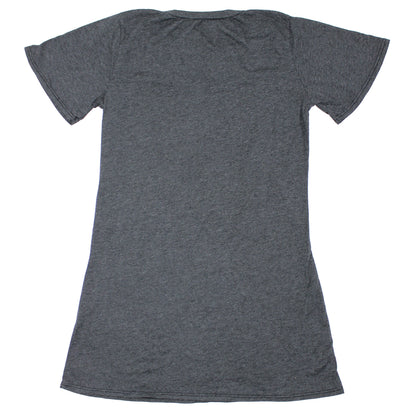 Vintage Distressed Gradient Eagle Wings Logo Junior Top