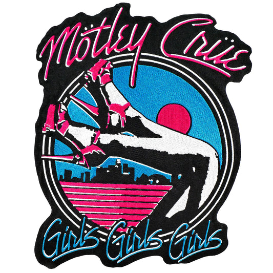 Motley Crue M�tley Cr�e Girls Oversized Back Patch Front