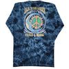 Music & Peace, Love Tie Dye  Long Sleeve