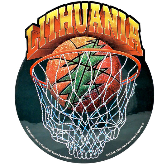 Grateful Dead LITHUANIA 5.5" Sticker