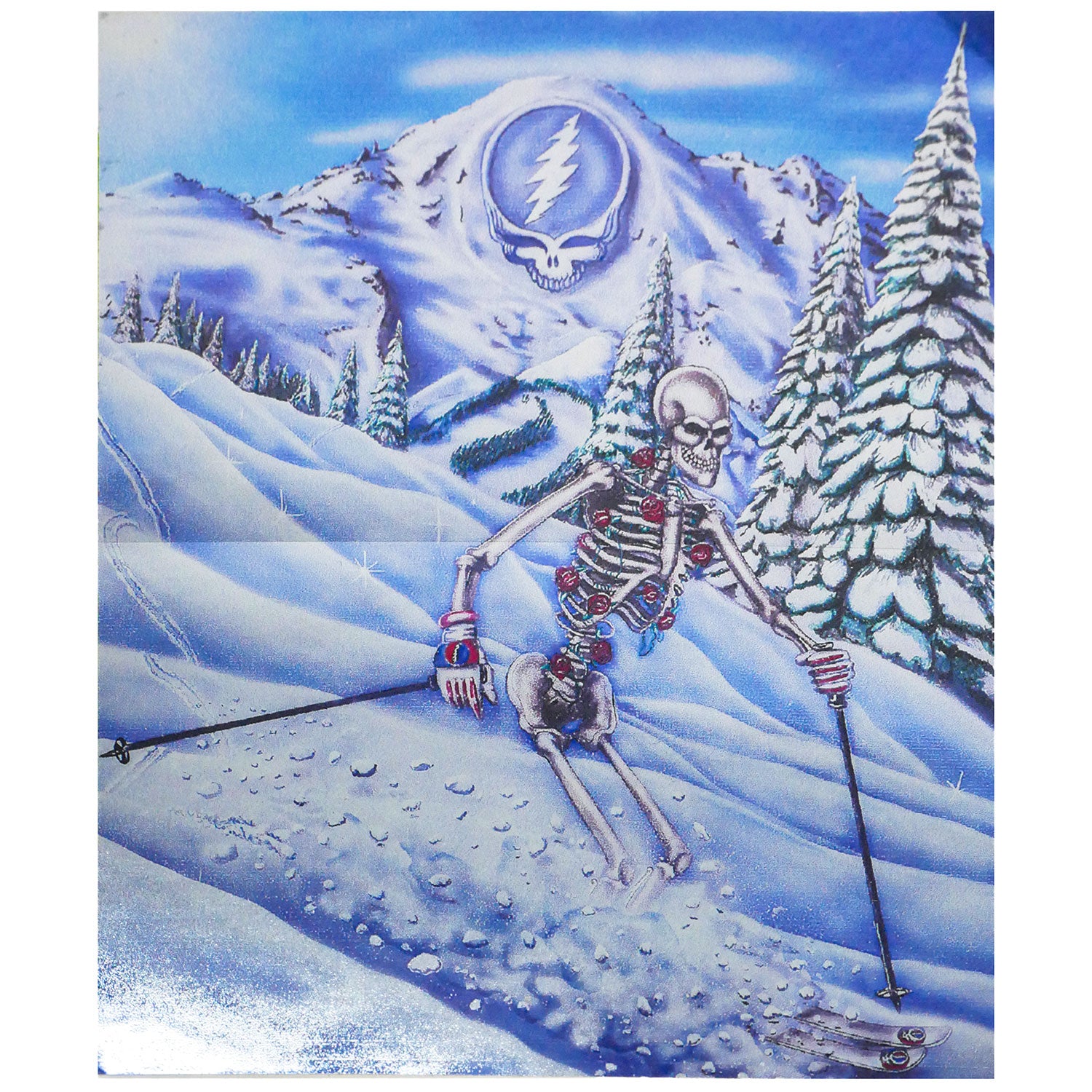 Powderman 4.5" x 5" Sticker