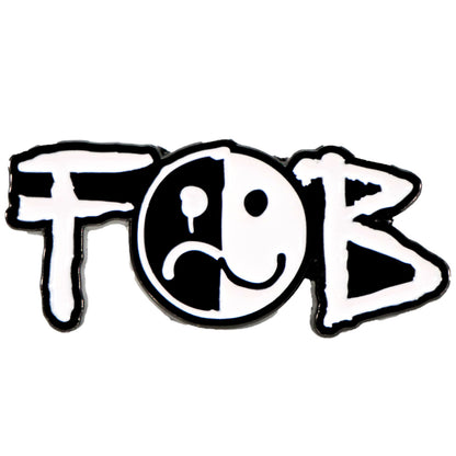 Smiley Logo Pewter Pin Badge