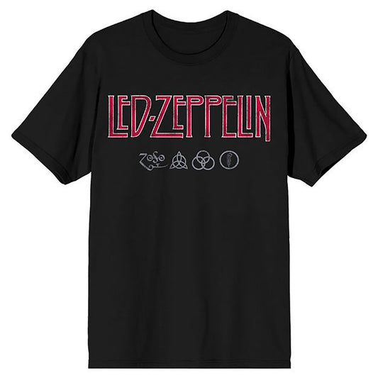 Led Zeppelin Led Zeppelin Symbols T-shirt