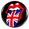 The Rolling Stones UK Flag Tongue Button