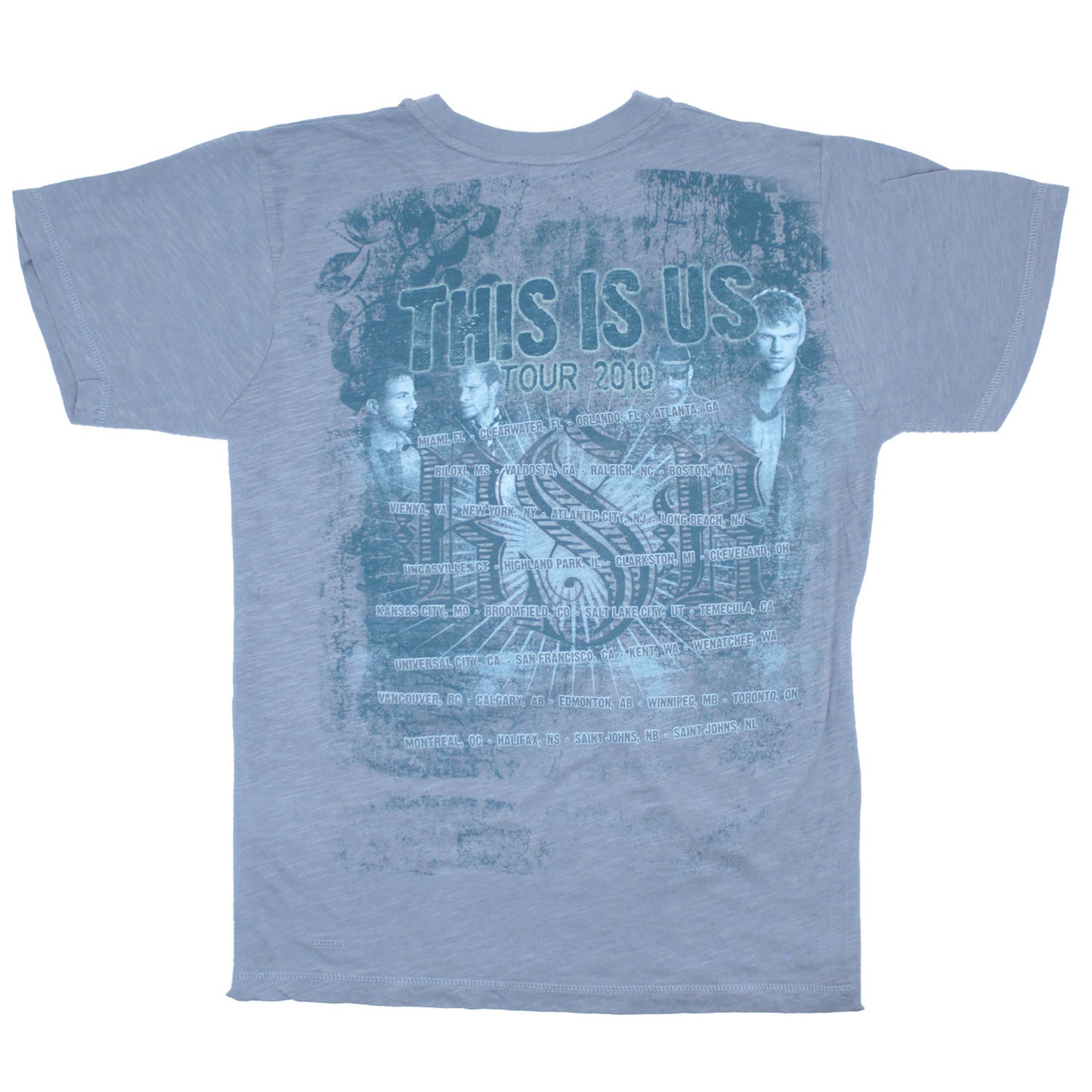 This Is Us 2010 Super Soft Tour Tee T-shirt
